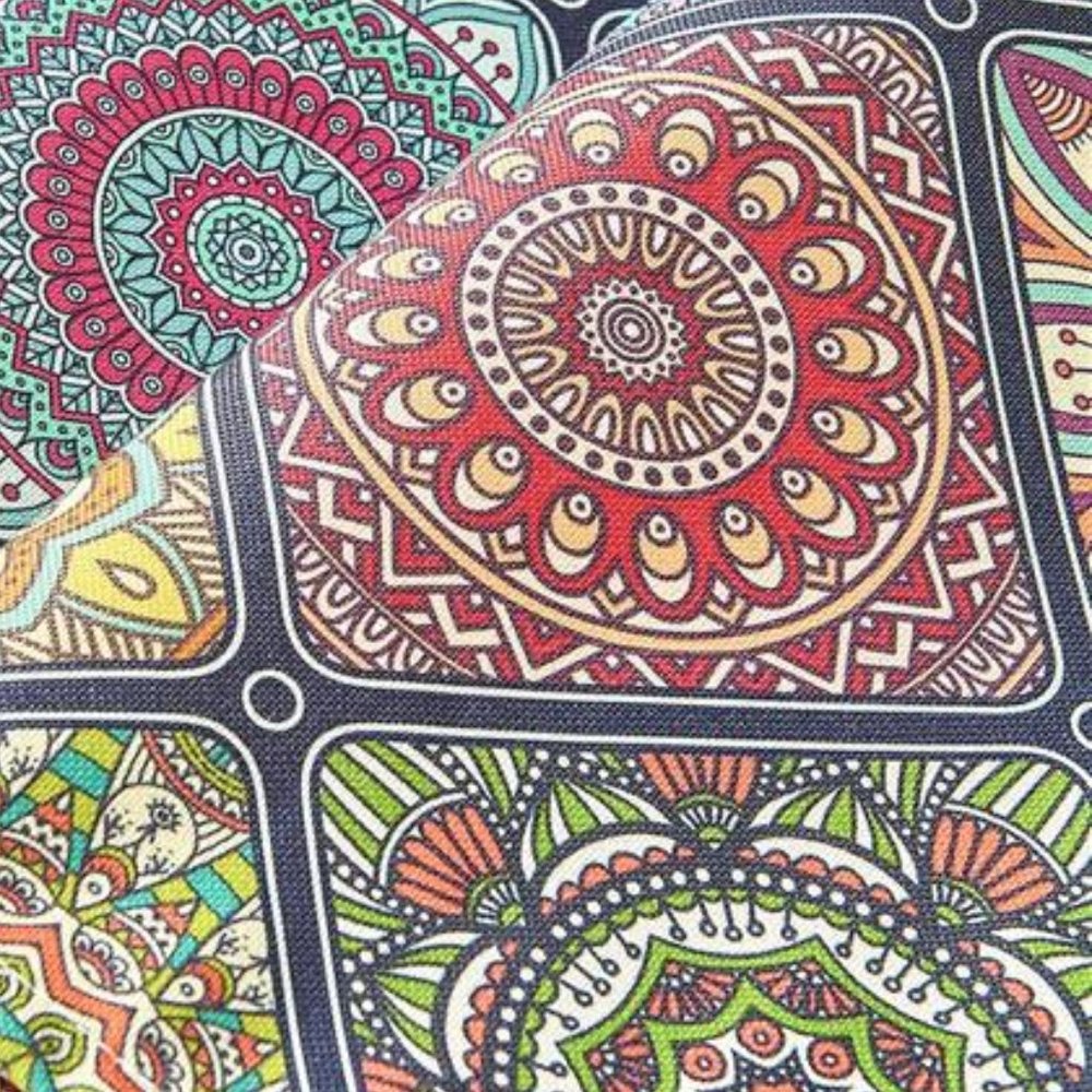 Long Boho Table Runner Bohemian Farmhouse Cottage Decor Decorative Cloth 13x72 - Picture 5 of 9
